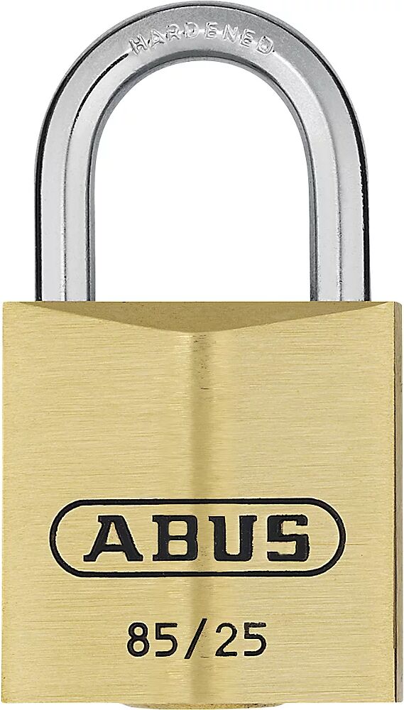 ABUS Candado, 85/25 Lock-Tag, UE 6 unid., latón