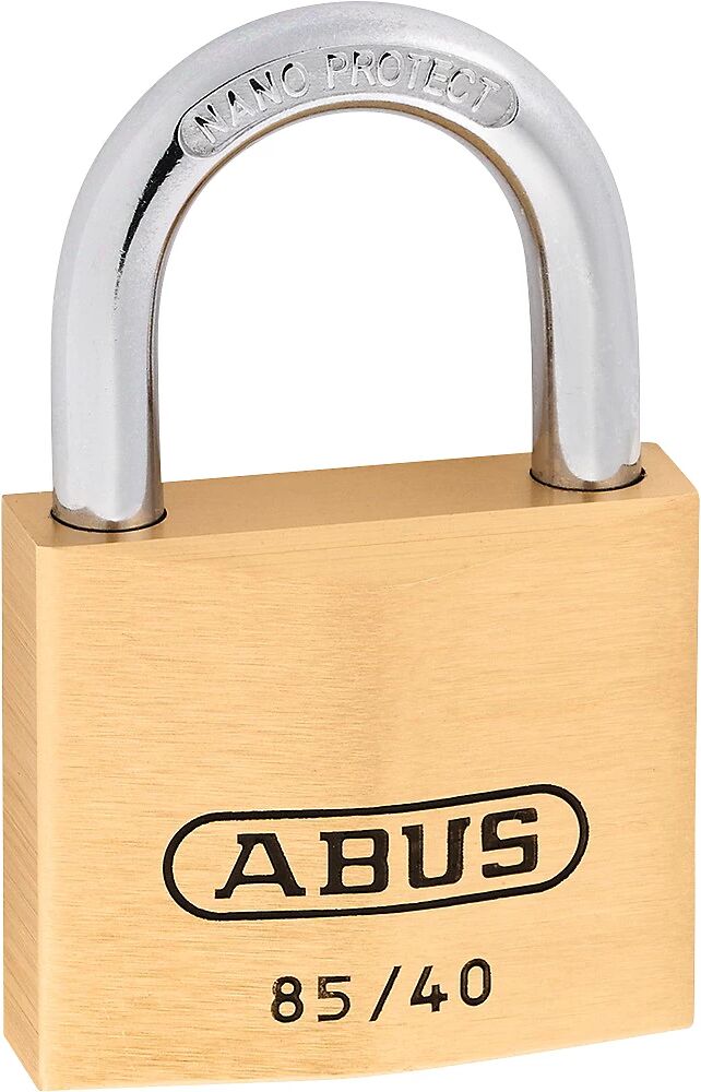 ABUS Candado, 85/40 Lock-Tag, UE 6 unid., latón