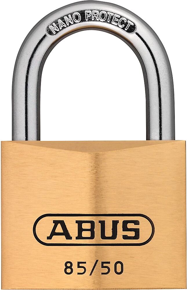 ABUS Candado, 85/50 Lock-Tag, UE 6 unid., latón