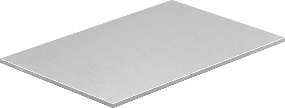 eurokraft pro Balda ESD, de chapa de zinc, carga máx. 50 kg, L x A 1010 x 660 mm