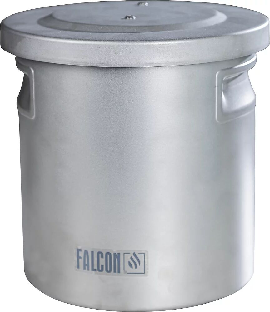 Falcon Limpiador de piezas pequeñas, capacidad 8 l, acero inoxidable, con tapa