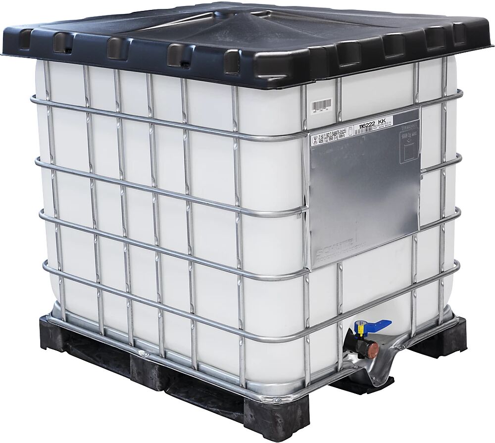 Falcon Tapa de IBC, para contenedores depósito y tolvas para IBC XL, L x A 1095 x 1270 mm