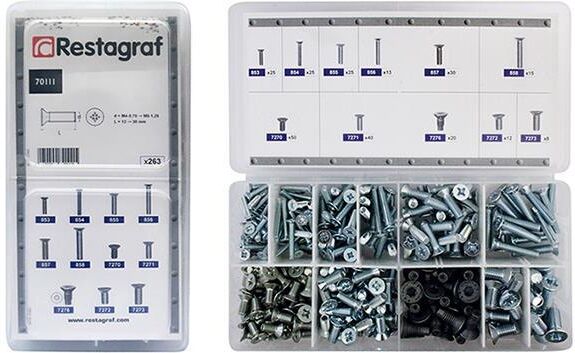 RESTAGRAF Surtido de tornillos (Ref: 70111)