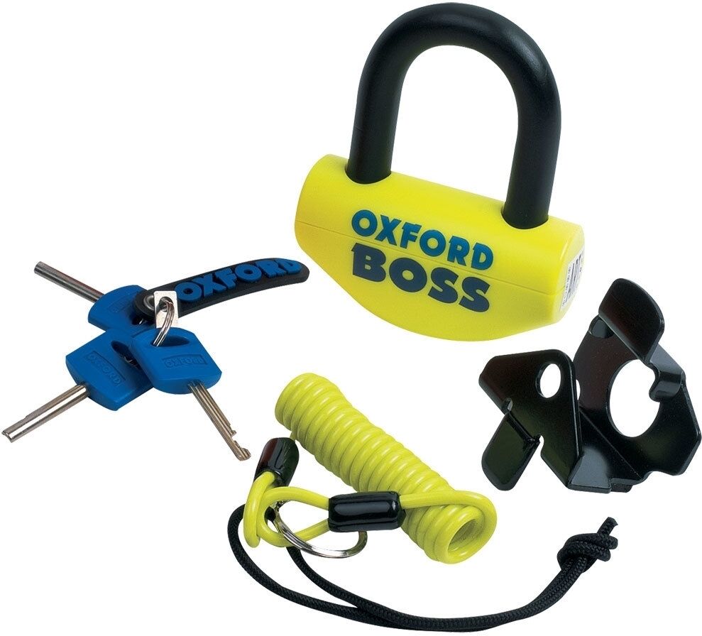 Oxford Boss 12,7mm Bloqueo de disco - Amarillo