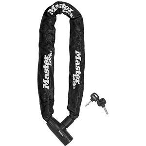 Master Lock 8 X 900 mm Chain Integrated Disc Cylinder Key Lock Black