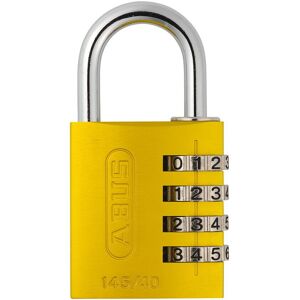 ABUS Cadenas Combinaison 145-40mm Jaune - Publicité