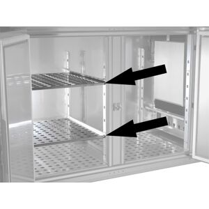 GGM GASTRO - Étagère intermédiaire inox pour BRA & BLA