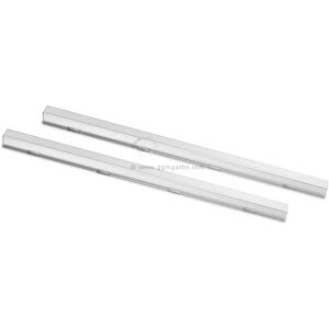 GGM GASTRO - Glissières en inox 1 x Gauche + 1 x Droite - (GN 2/1 & EN 4060)