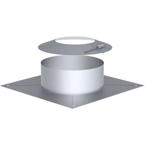 GGM GASTRO - Solin toit plat avec collerette - Ø 400 mm