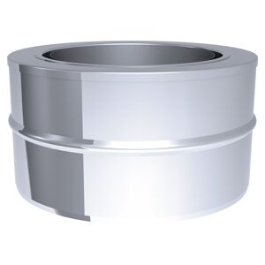 GGM GASTRO - Conduit de cheminée adaptateur inox - Ø 350 mm