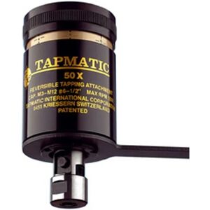 TAPMATIC Appareil à tarauder à limiteur de couple, Modèle : 50 x, Zone de coupe dans acier M3-M12, Fixation, cône b 16 - Publicité