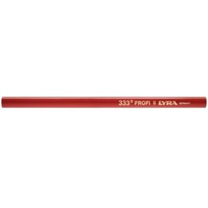 - Crayon de charpentier oval rouge 24cm (Par 12)