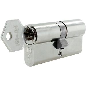 - Cylindre laiton/inox pour environnement corrosif en 30 x 30 mm 3 clés