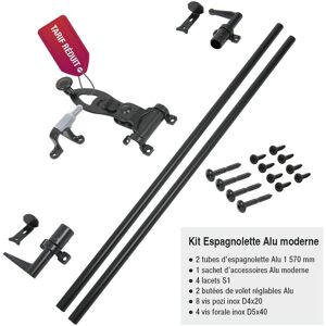 - Kit espagnolette moderne aluminium