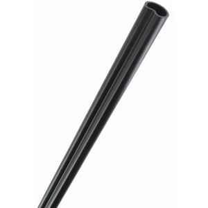 Tube d'espagnolette creux rainuré 4m60 Tirard Noire -