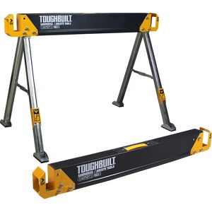 Toughbuilt Paire de tréteaux pliables Toughbuilt C550 1000kg (2 Pièces)