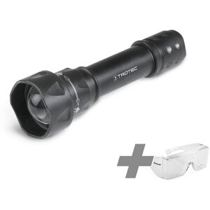 Trotec Set Lampe torche UV Torchlight 15F + Lunettes