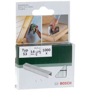 Bosch Agrafes 53 11.4x0.74x14mm - 1000 pièces - Publicité