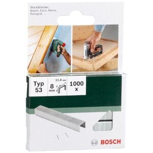 Bosch Agrafes 53 11.4x0.74x8mm - 1000 pièces - Publicité
