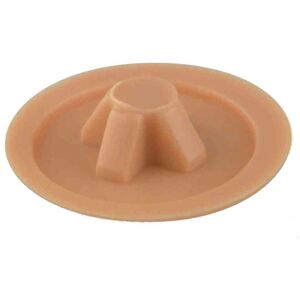 Lot de 20 Cache Vis PZ 3 Plastique 6 mm Beige