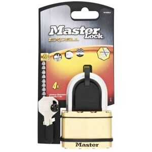 Master Lock - 934895 - Cadenas à clé avec protection extérieure 64mm - Publicité