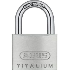 Abus 56207 Titalium Cadenas avec clé unique KA6513 - Publicité