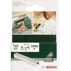 Bosch Agrafes 57 10.6x1.25x8mm - 1000 pièces - Publicité