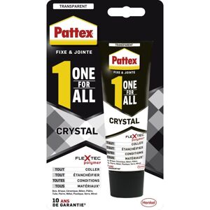 Colle Fixation PATTEX One For All Crystal 90g