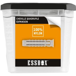 Cheville ESSBOX SCELL-IT Nylon - Galaxy - Ø10 mm x 50 mm - Boite de 50 - EX-91011410