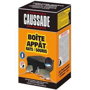 Boîte appât avec clé de fermeture - Pour rats & souris