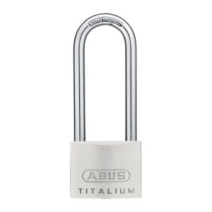 ABUS Cadenas cylindrique 64TI/50HB80 gl largeur du corps de verrou 50 mm Titalium fer - Publicité