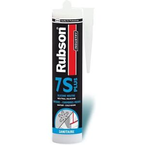 RUBSON - Mastic silicone blanc cartouche de 310ml spécial