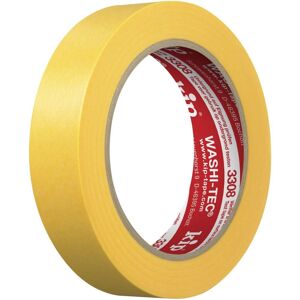 24mm x 50m PREMIUM PLUS WASHITEC® jaune Goldkrepp® 3308-24