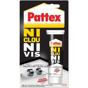 Colle Fixation PATTEX Ni Clou Ni Vis Extra Fort & Rapide Invisible 40ml