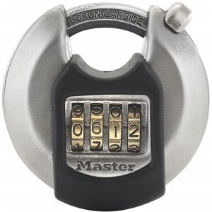 Master Lock Cadenas Disque Excell Acier inox 70 mm M40EURDNUM - Publicité