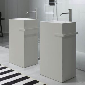 antoniolupi FUSTO Lavabo sur pied, FUSTO#CEMENTO+FOLDVEDX,