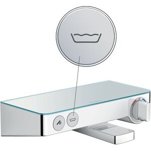 Axor ShowerSolutions Bouton-poussoir à symbole pour module thermostatique Select, 93335000,