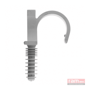 Boîte de 100 ramclip simple pour tube diametre 25 mm 55825