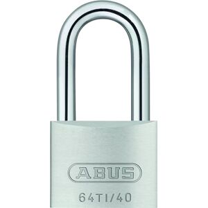 Abus Cadenas Titalium 64TI/40HB40 à anse haute Cadenas pour cave à corps en aluminium spécial anse en acier trempé niveau de sécurité 5 - Publicité