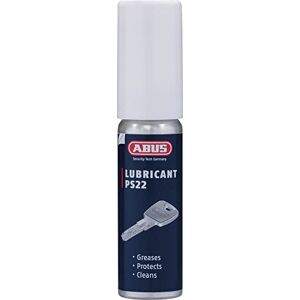 Abus Spray d'entretien PS22 Lubrifiant sans graisse pour cylindres de portes, serrures de voiture, outils contre l'usure et le grincement 13 ml bleu - Publicité