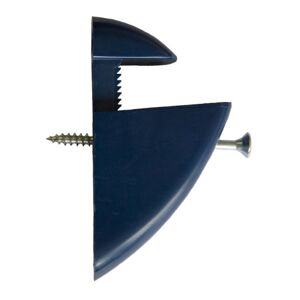 Crochet X SEBLE Supports Etagère Bleu Marine + Fixation - Publicité
