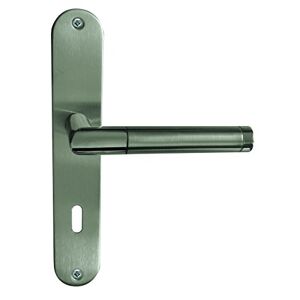 Alpertec 28015900 Poignée de porte bicolore en acier inoxydable pour portes de chambre BB - Publicité