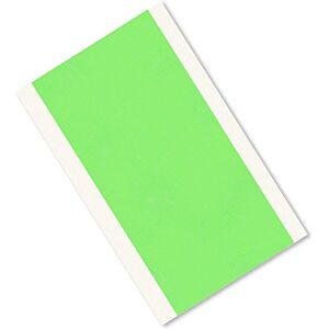 3M Tapecase 401 + 2,5 x 7,6 cm -500 haute performance Tape-converted de masquage à partir de 3 m 401 +/233 +, rectangles de 2,5 x 7,6 cm, papier crépon, Vert (lot de 500) - Publicité