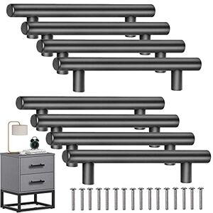 Shao hua 8 PCS T- Bar Bâton Cuisine Porte Poignées Tire Avec Vis