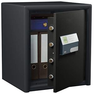 Burg-Wächter Coffre-fort pour mobilier, Serrure à code électronique, Combi-Line, Sécurité S2, Protection incendie LFS 30 P, Contrôlé VdS, 50 l, 77 kg, CL 440 E, Noir - Publicité