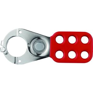 Abus 801 Lock Out Hasp 1in Rouge avec Pince ABU801R 40 mm 33551 - Publicité