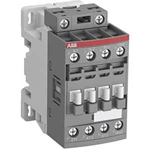 ABB Bloc contacteur modèle AFC12-30-01-84, 3 contacts principaux NO et 1 contact auxiliaire NC, 110V 50Hz-110-120V 60Hz, couleur gris, 7,7 x 4,5 x 8,6 cm (référence : 1SBL151001R8401) - Publicité