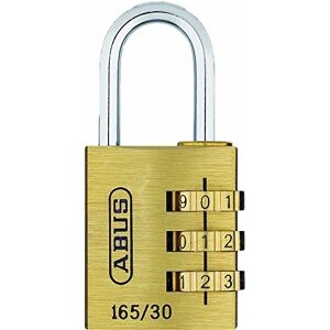 Abus 165/30 Cadenas à combinaison 3 chiffres laiton 30 mm - Publicité