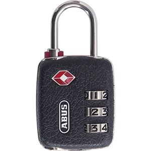 Abus 57017 Cadenas à combinaison pour bagages 30 mm Noir - Publicité