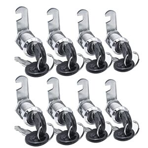 4 pièces Cam Cabinet Lock avec 2 clés pour armoire porte, armoire, bureau tiroir  verrou meuble tiroir serrure tiroir serrure serrure tiroir verrou verrou  loquet